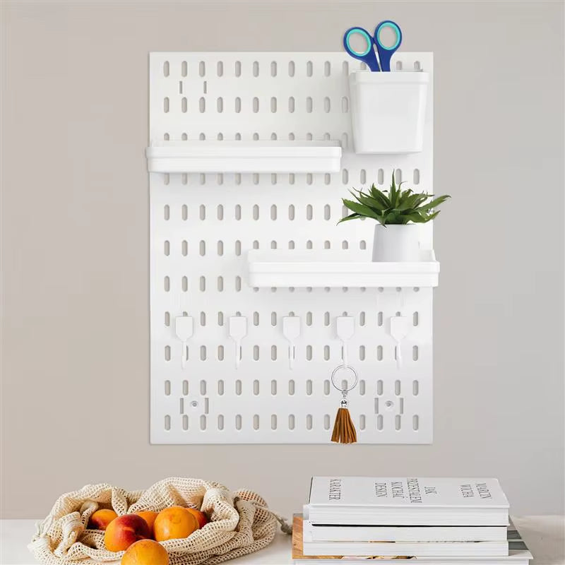 Wall Mount Peg Board Wall Storage Holder Wall Storage Rack Peg Board Large Pegboard